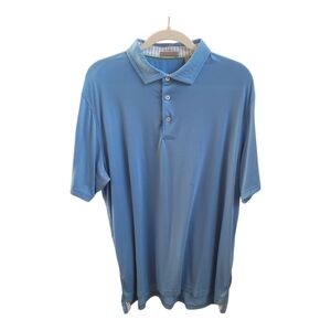 tasc Performance Polo‎ Shirt Mens XLarge Blue Casual Golf Lightweight